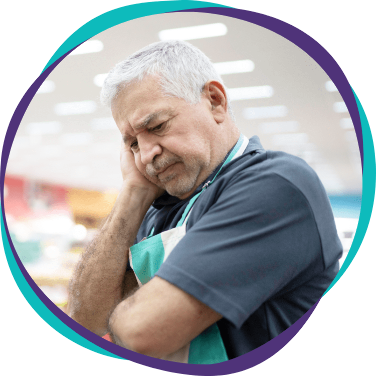 Illustration fibrose pulmonaire au travail