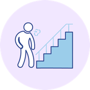 Illustration essoufflement