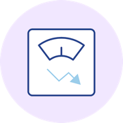 Illustration perte de poids progressive non voulue