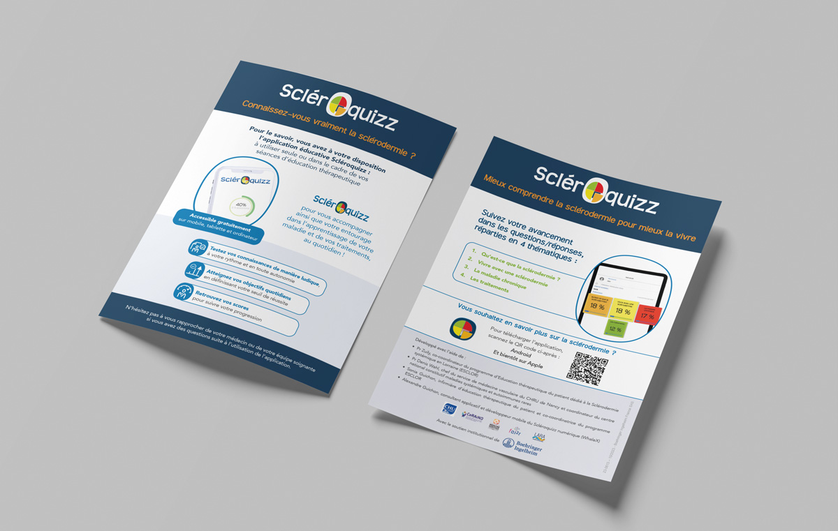 flyer scléroquiz