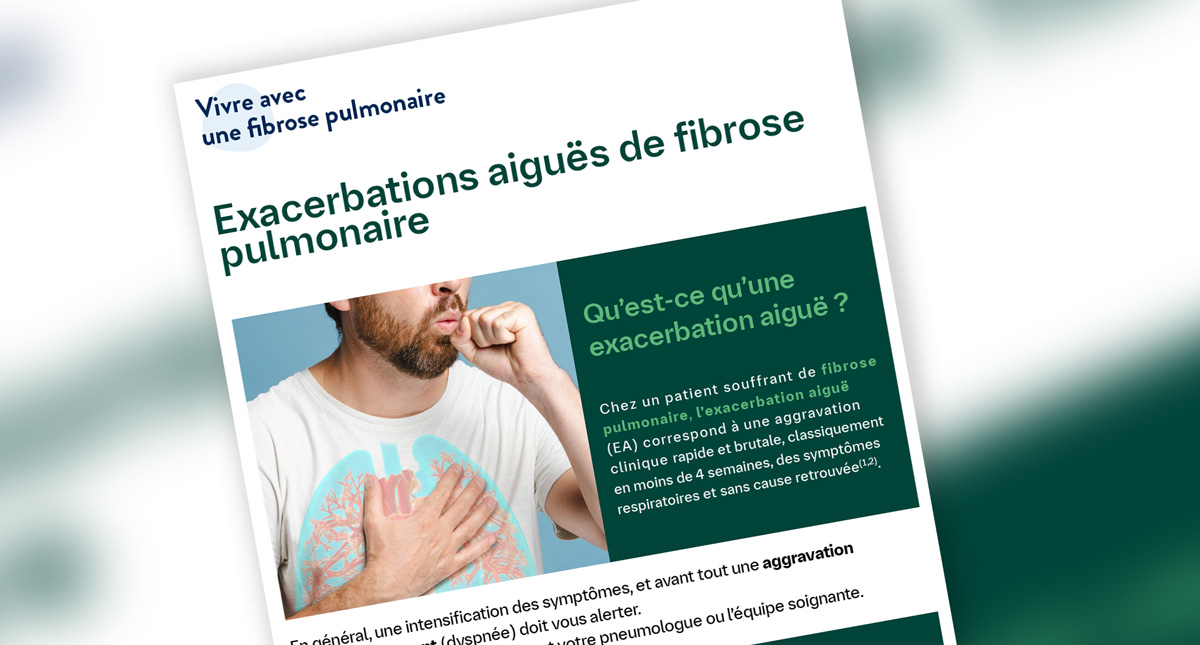 Exacerbations aigües de fibrose pulmonaire